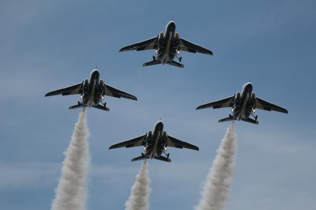 松基地航空祭ブルーインパルス